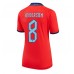 Cheap England Jordan Henderson #8 Away Football Shirt Women World Cup 2022 Short Sleeve
